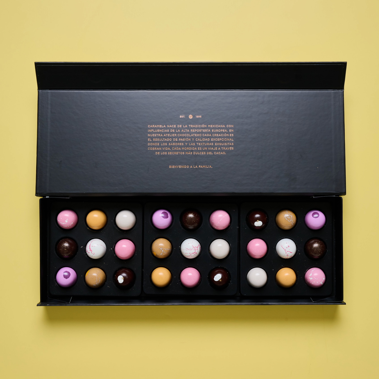 27 Bombones - "Gran Cofre" Caramela®