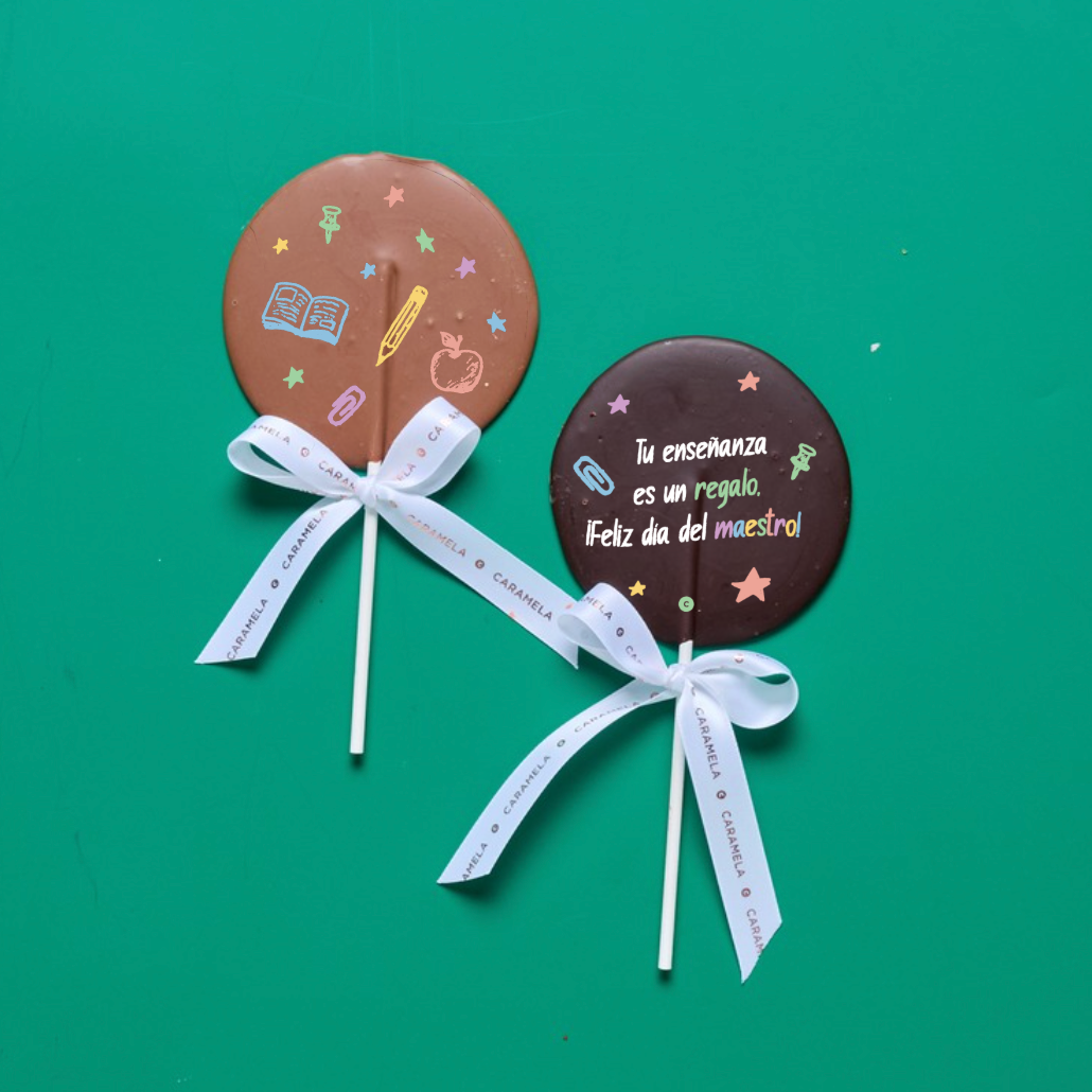 Paleta de Chocolate - Día del Maestro