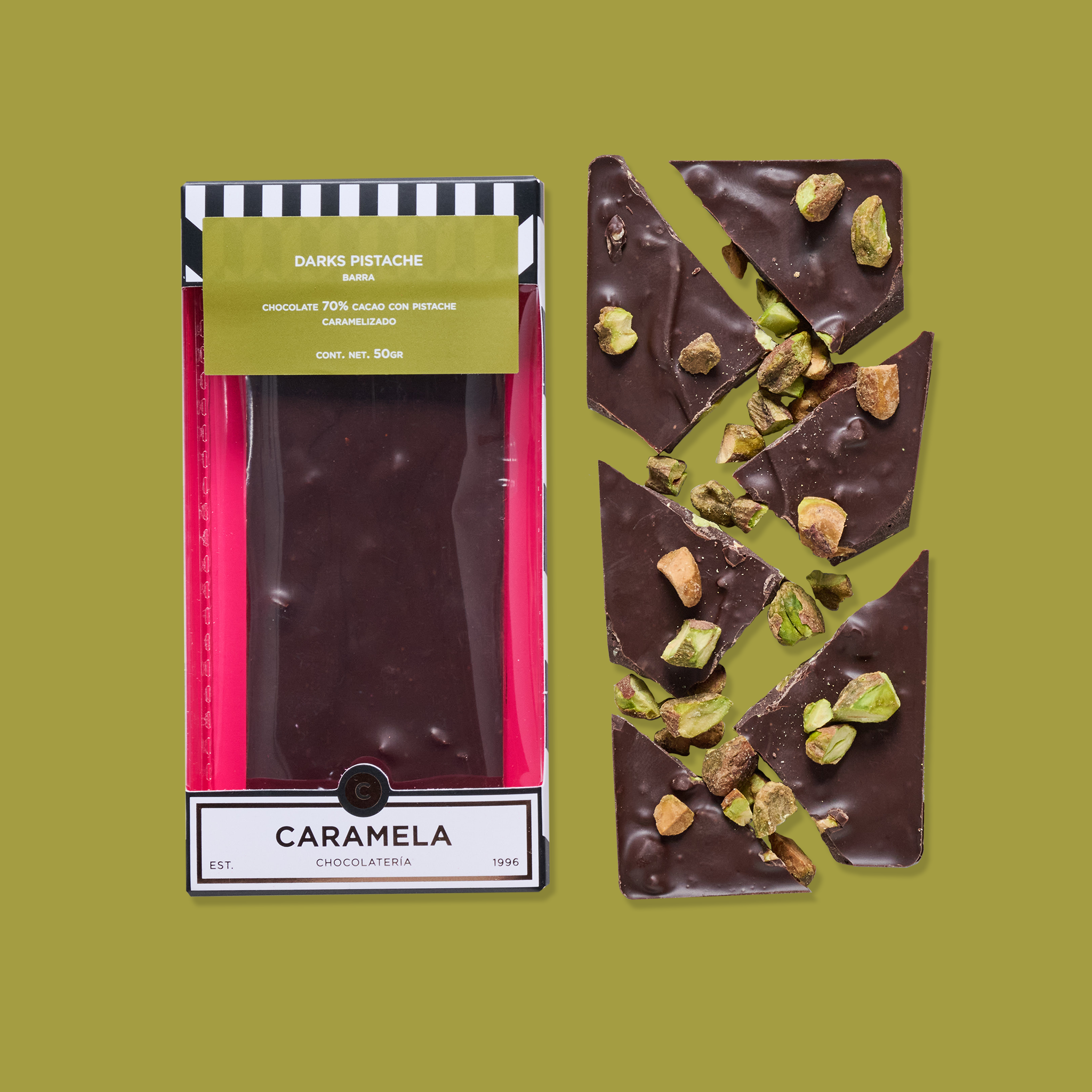 Darks Pistache - Barra Caramela®