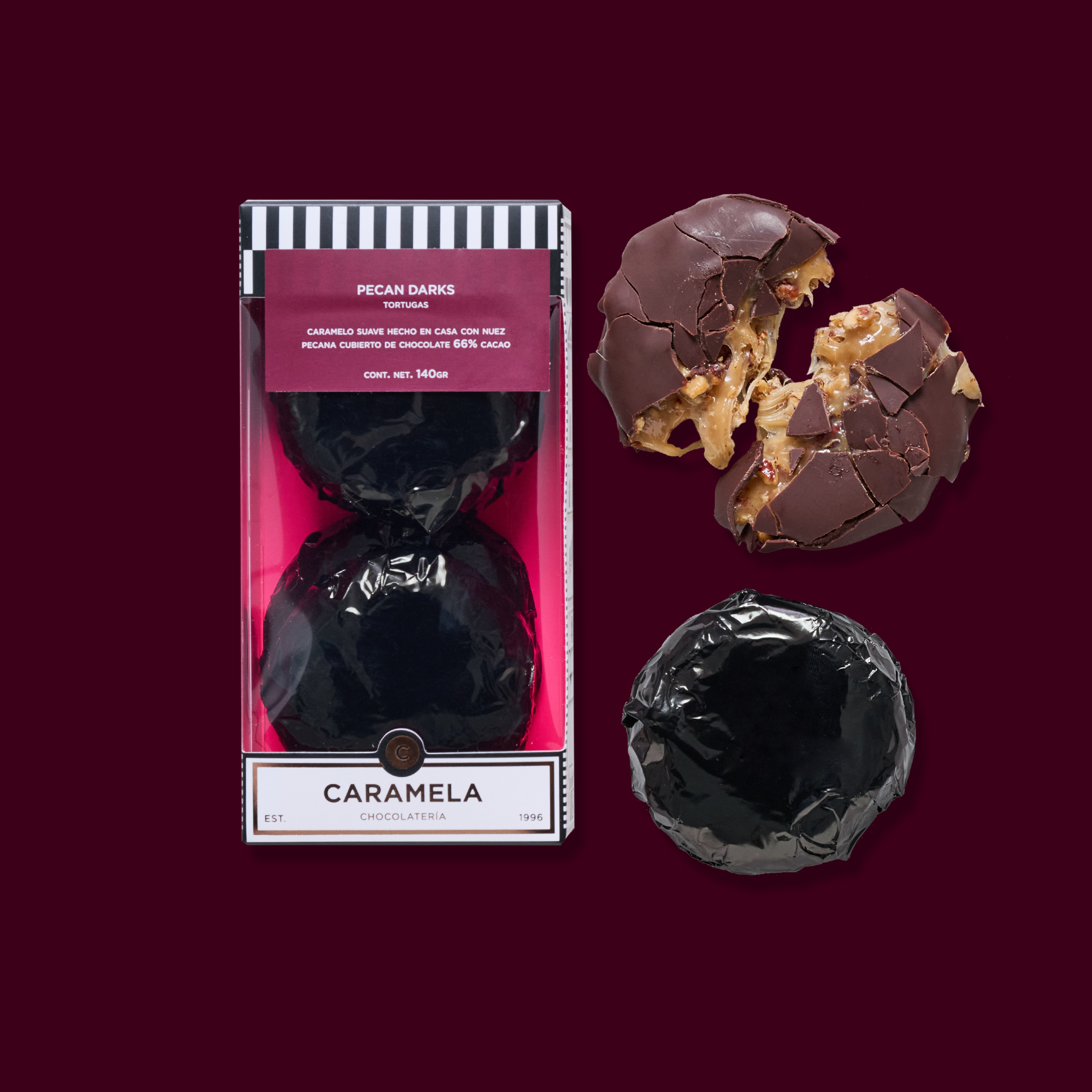 Pecan Darks - Tortugas Caramela®