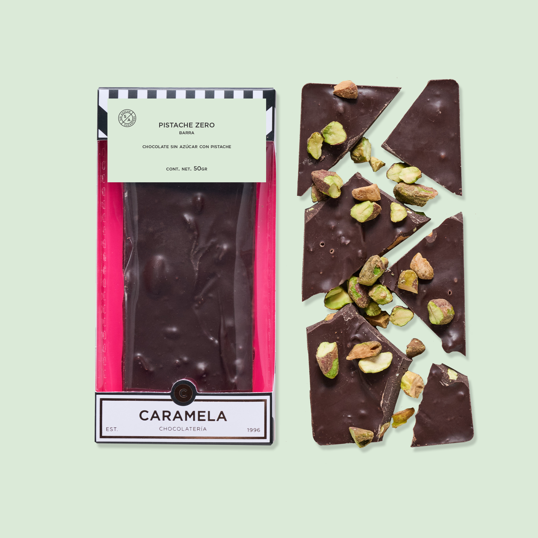 Pistache Zero - Barra Caramela®