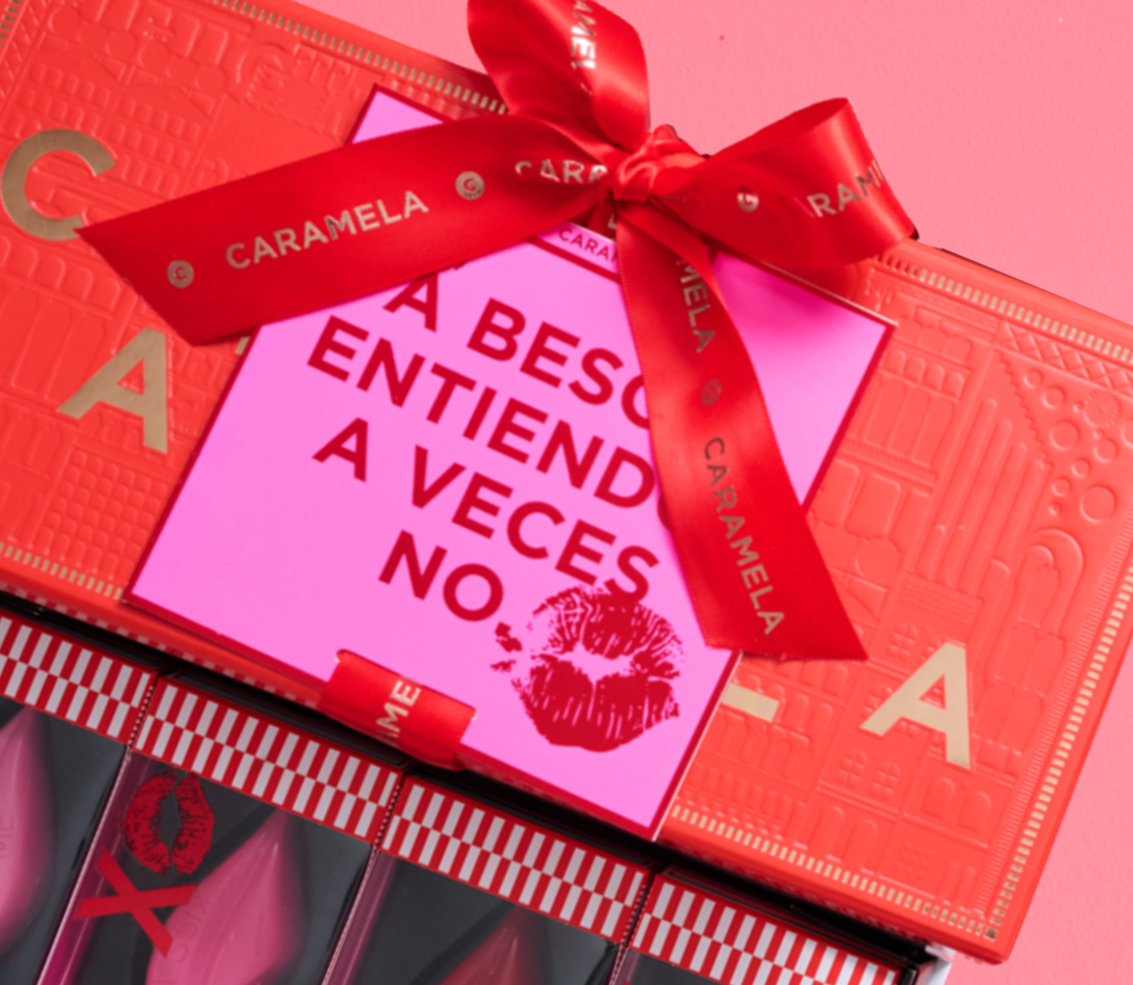 "A besos entiendo" - Tarjeta Caramela®