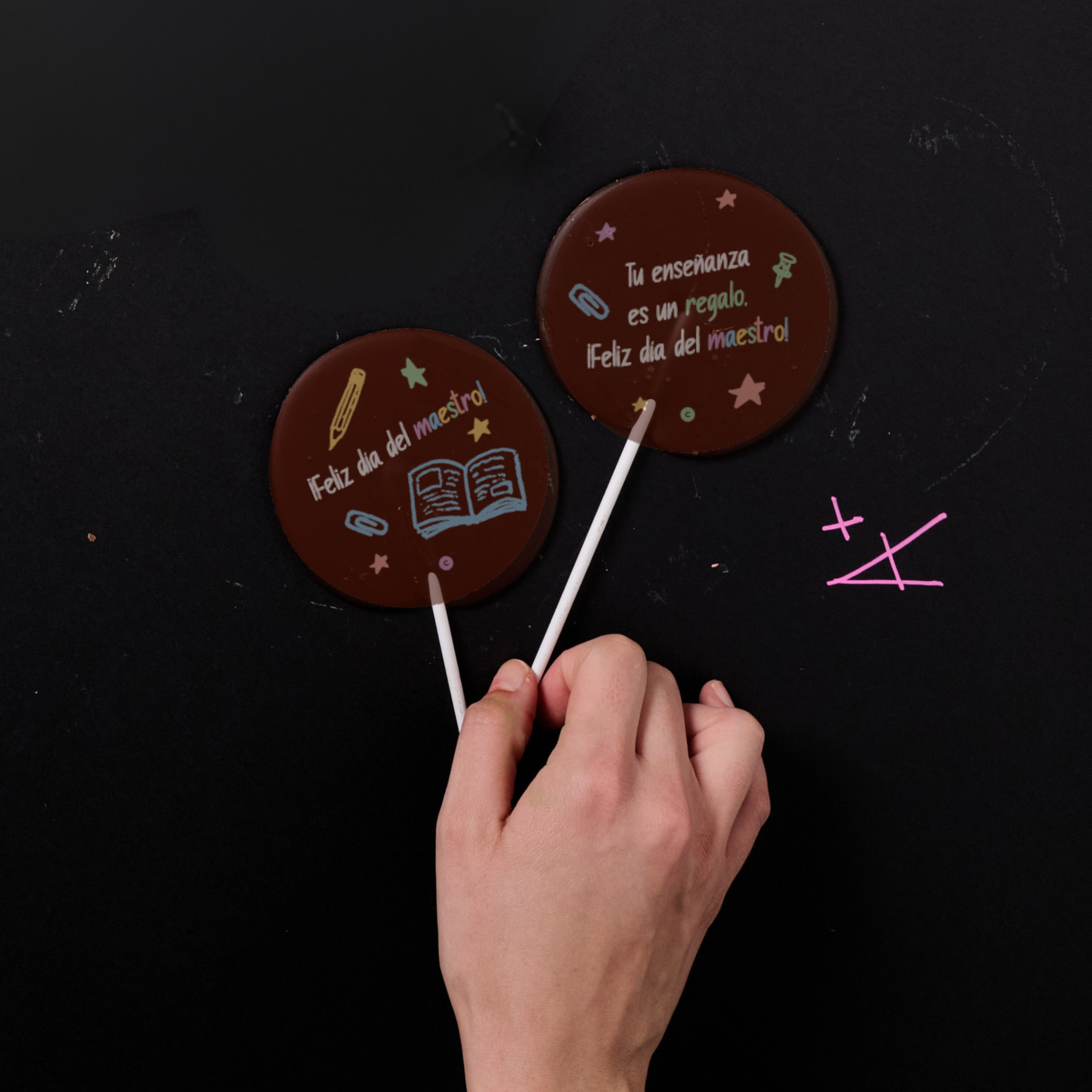Paleta de Chocolate - Día del Maestro
